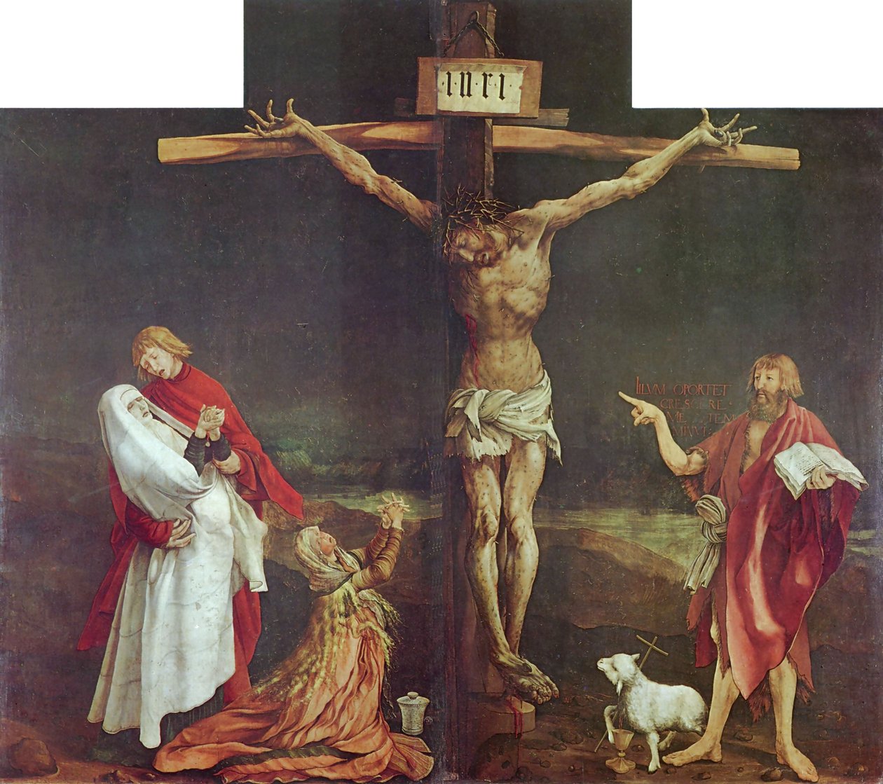 La crocifissione da Matthias Grünewald