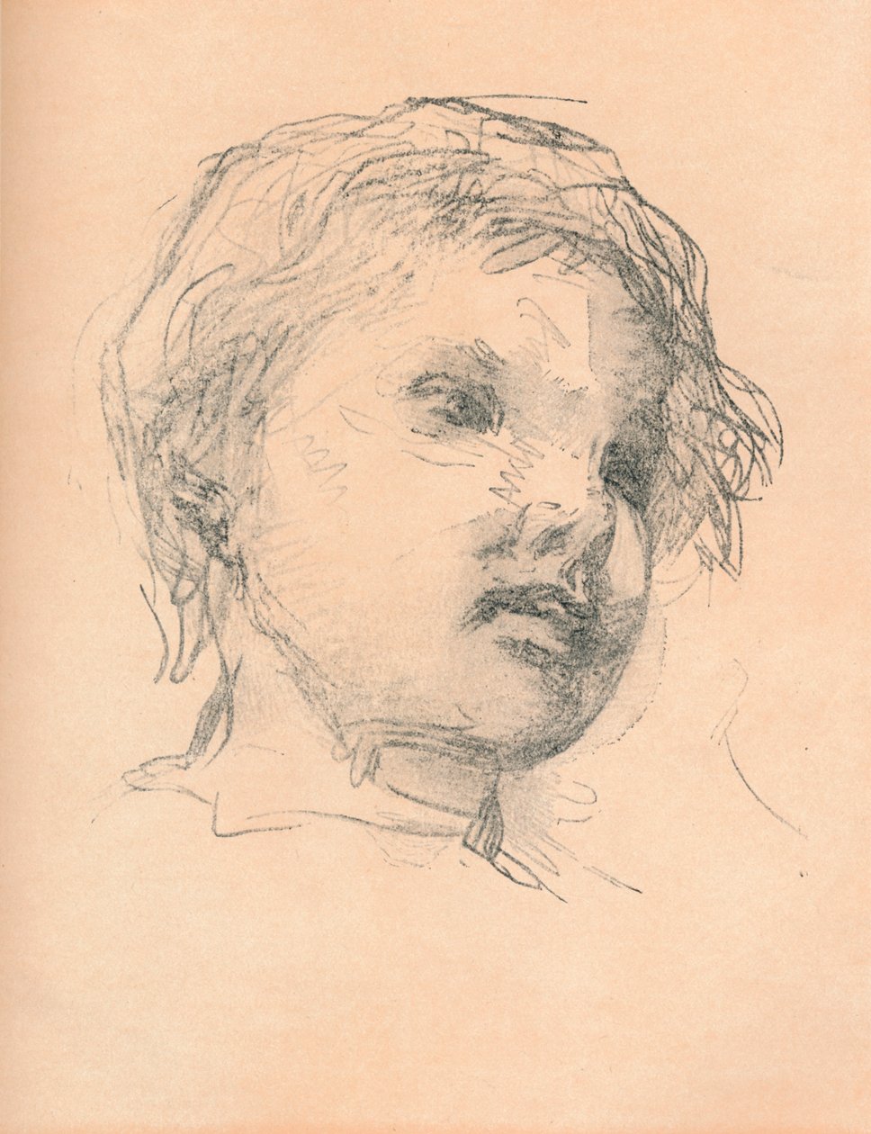 Schizzo di un bambino da Matthias Marris