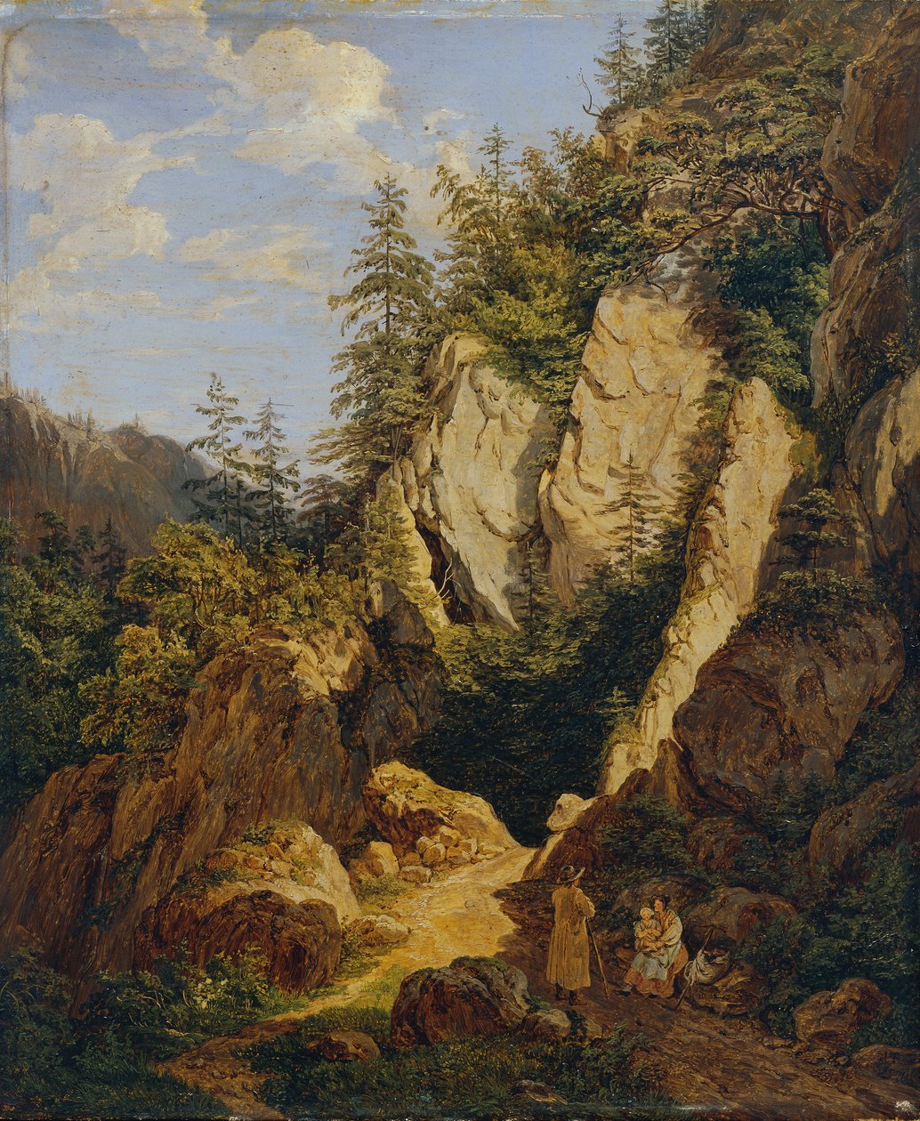 Paesaggio roccioso vicino a Schottwien da Matthias Rudolf Toma