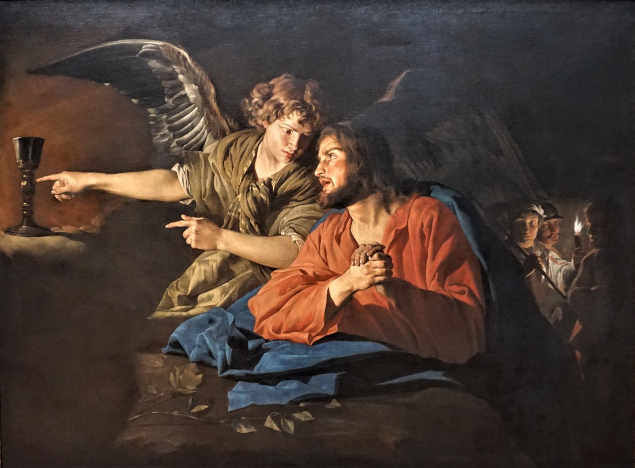 Cristo sul Monte degli Ulivi da Matthias Stom