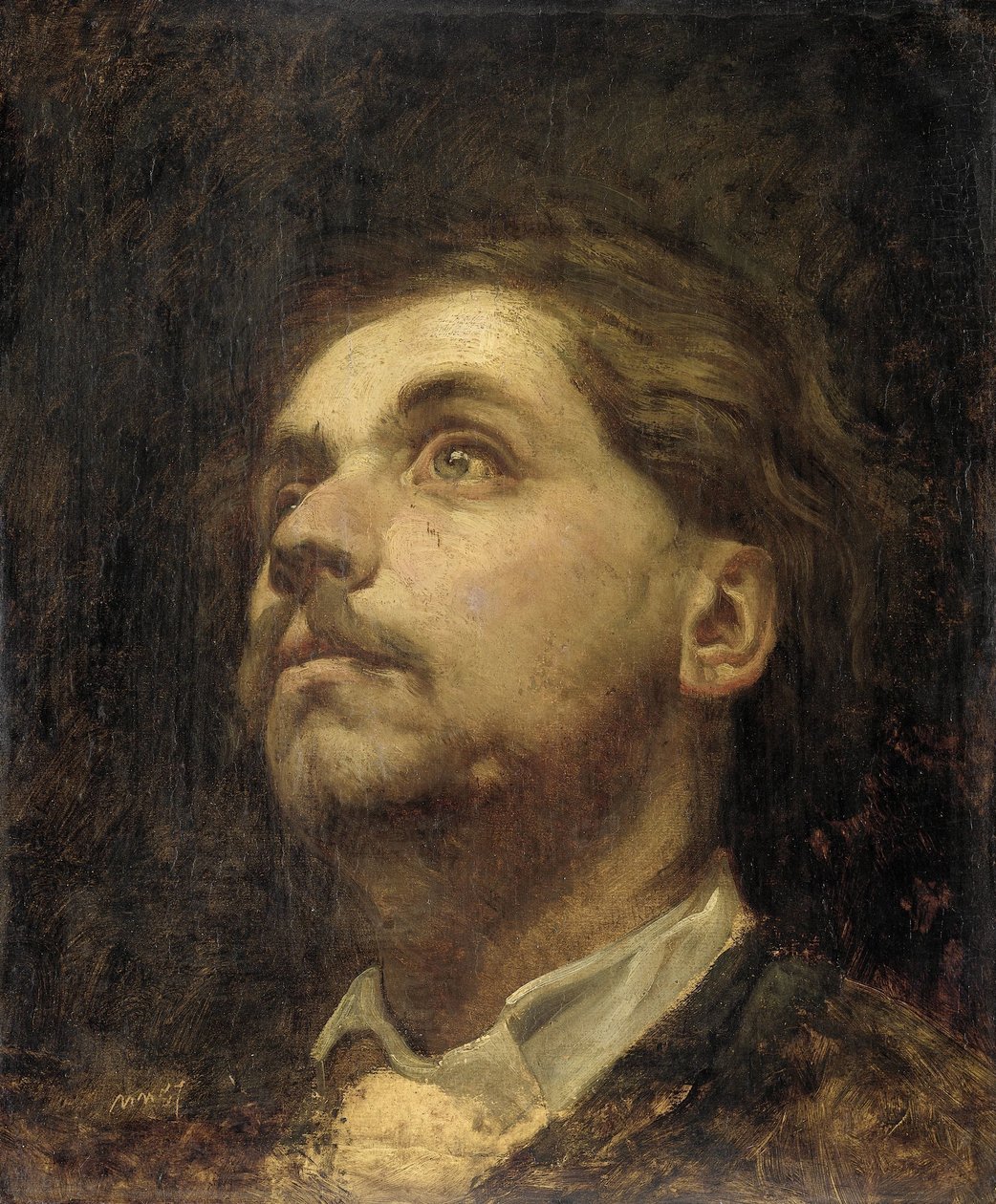 Ritratto di Jacob Maris da Matthijs Maris