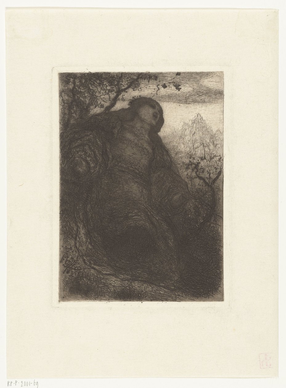 Donna sotto un albero da Matthijs Maris