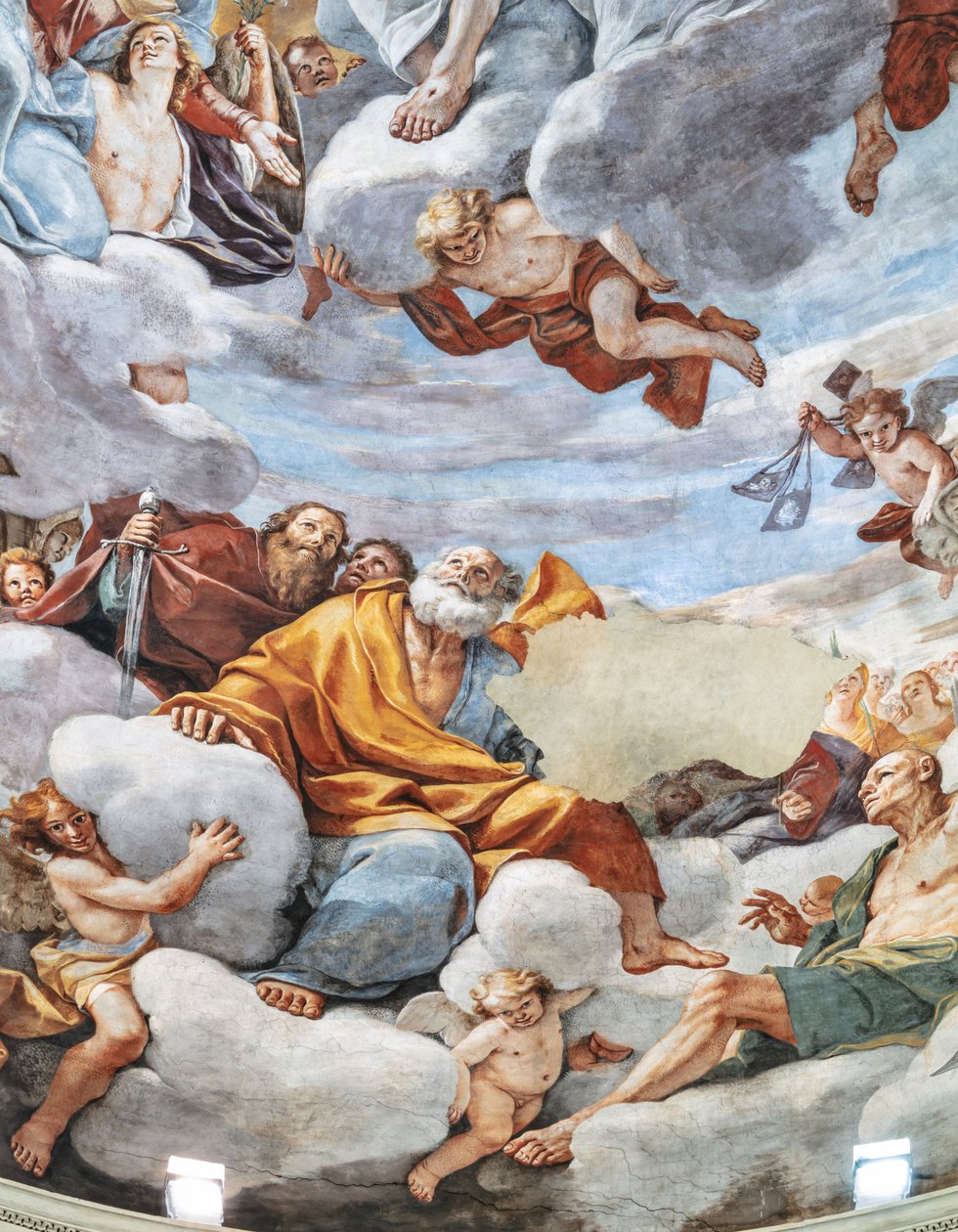 Paradiso (dettaglio) da Mattia (1613 99) Preti