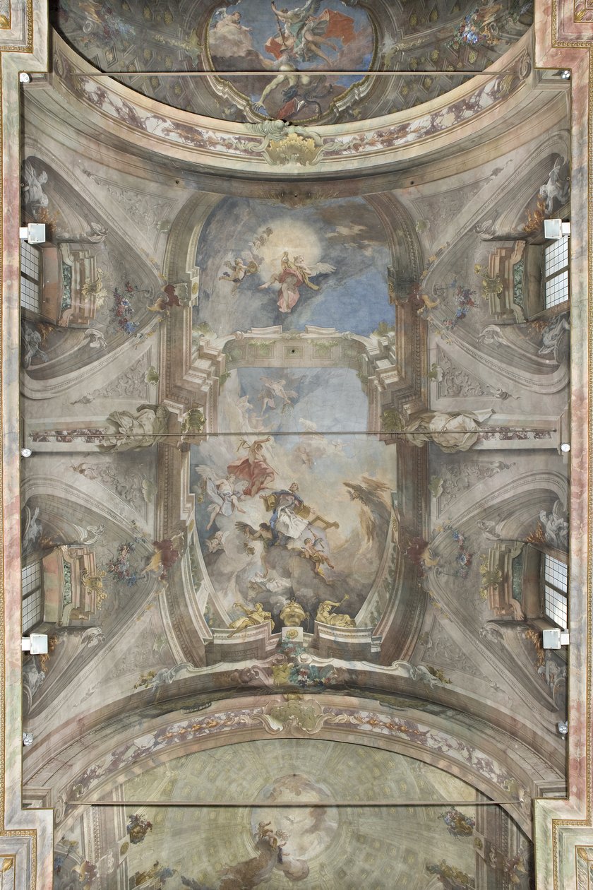 Soffitto della navata da Mattia Bortoloni