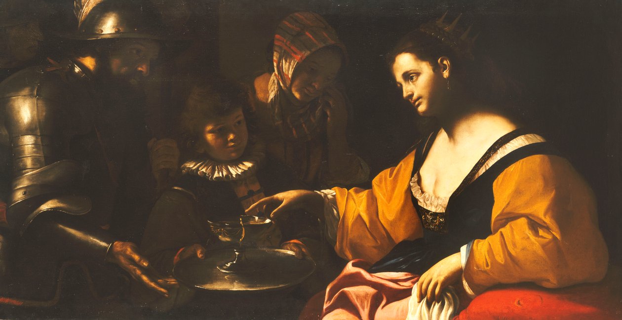 Sofonisba riceve la Coppa di Veleno da Mattia Preti