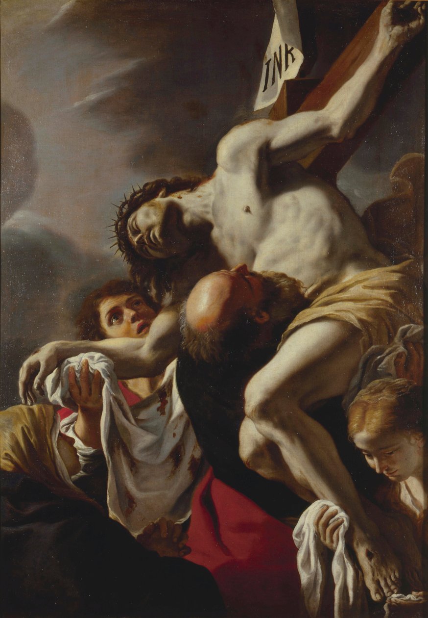 La discesa dalla croce da Mattia Preti