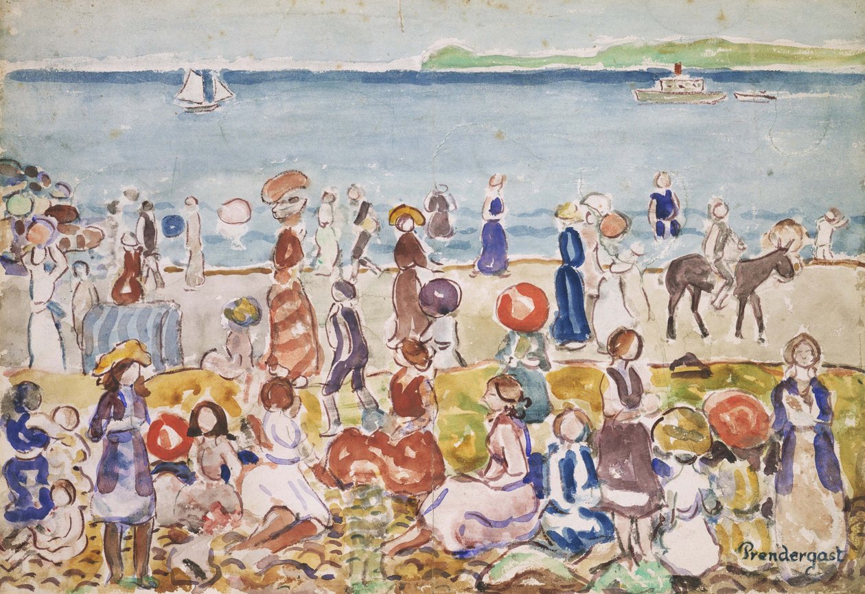 Revere Beach n. 2 da Maurice Brazil Prendergast