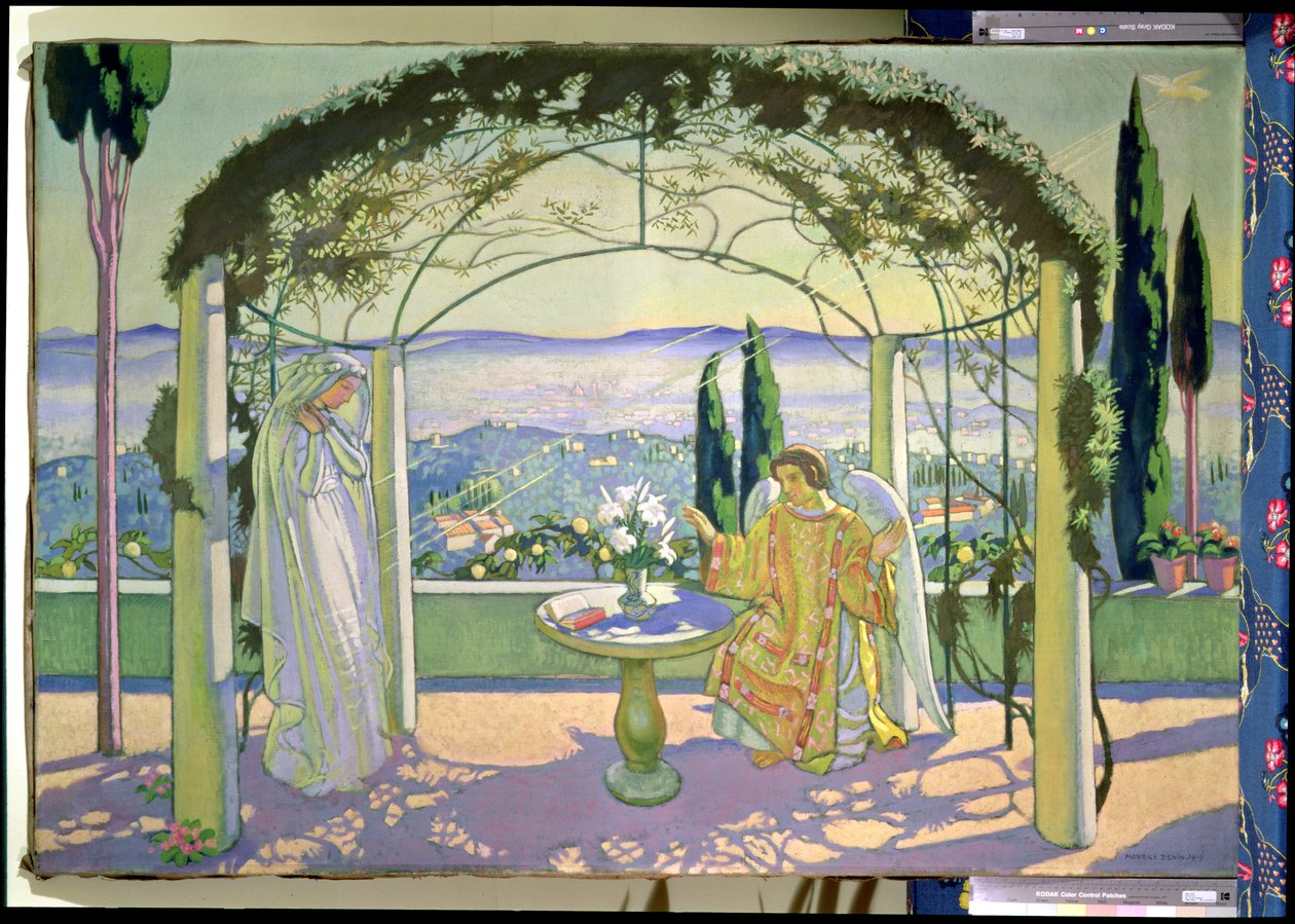 Annunciazione a Fiesole, 1919 da Maurice Denis
