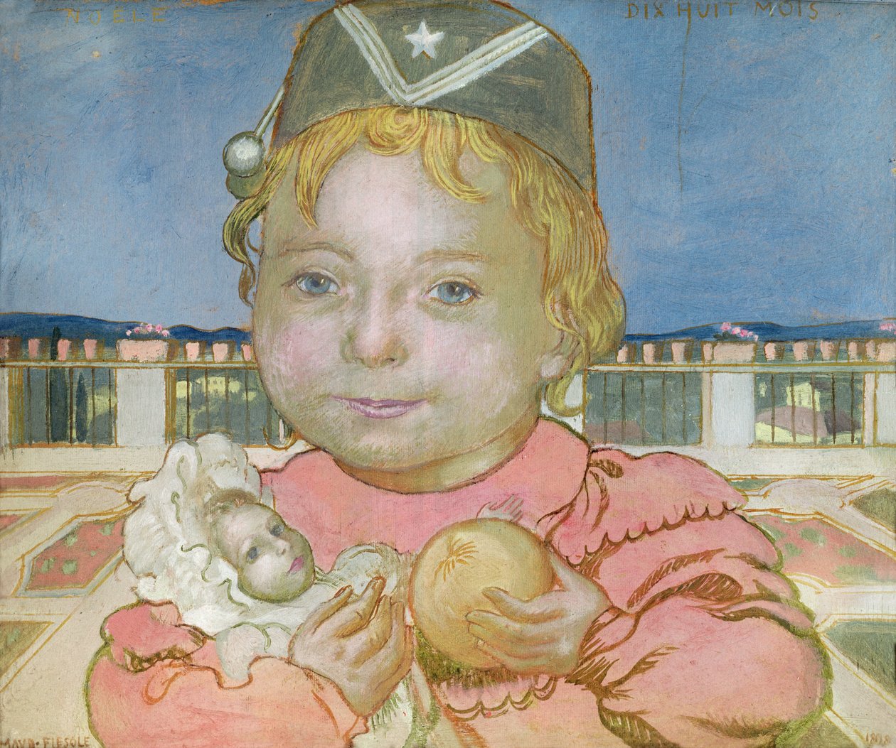Noelle a Fiesole, 1898 da Maurice Denis