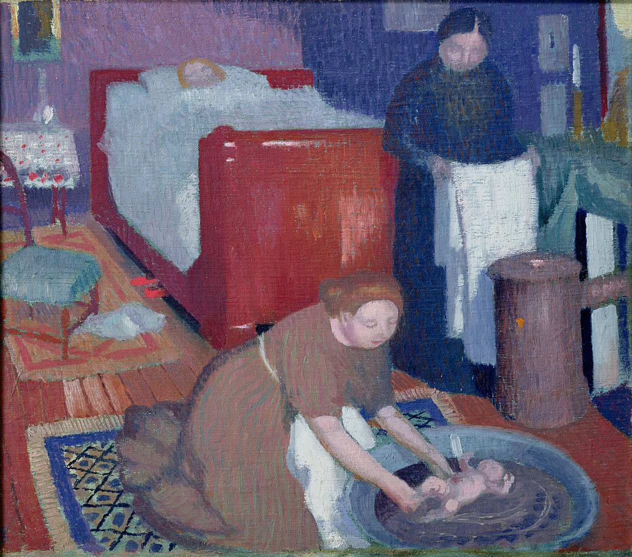 Il primo bagno, c.1899 da Maurice Denis