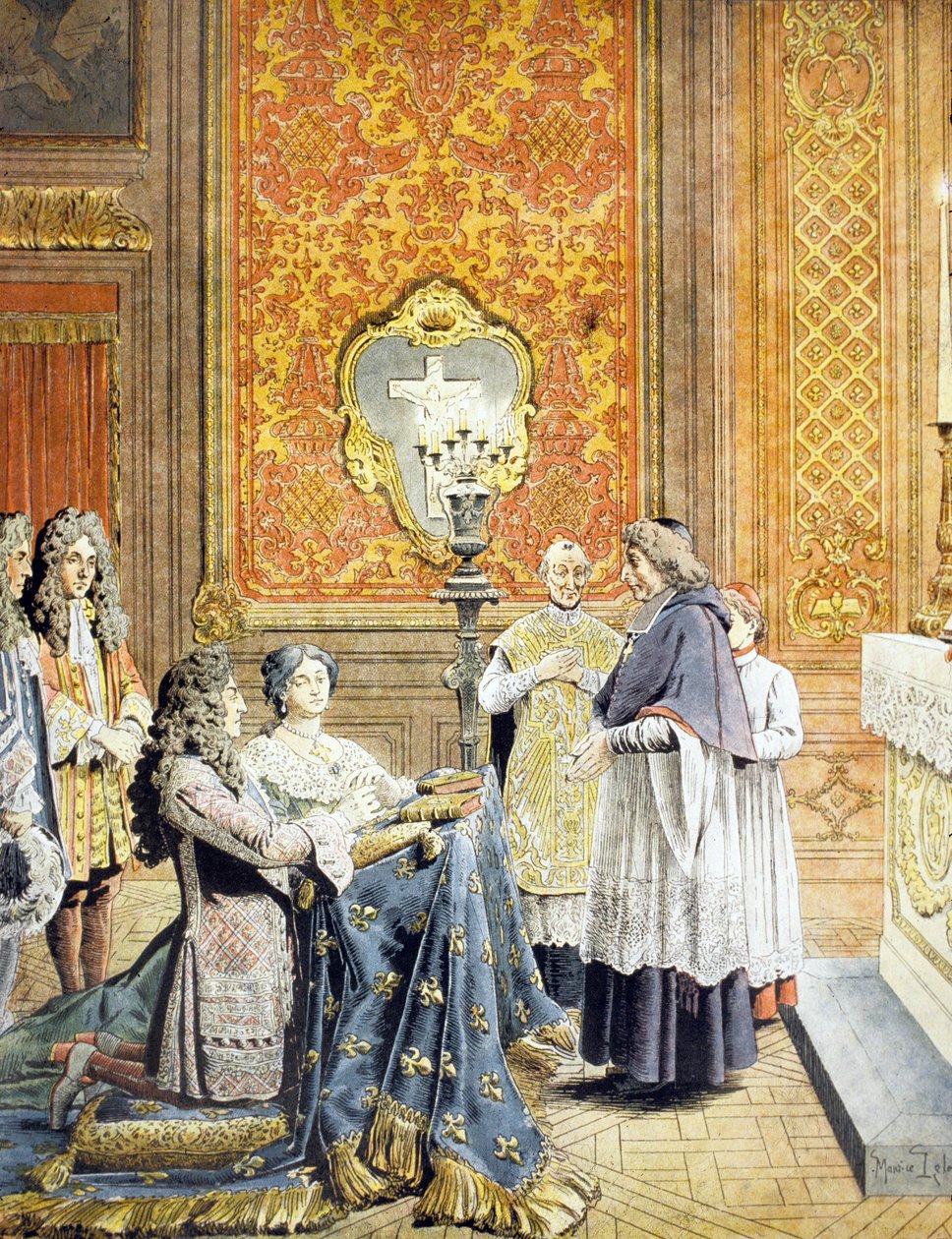 Matrimonio Segreto tra Re Luigi XIV e Françoise d
