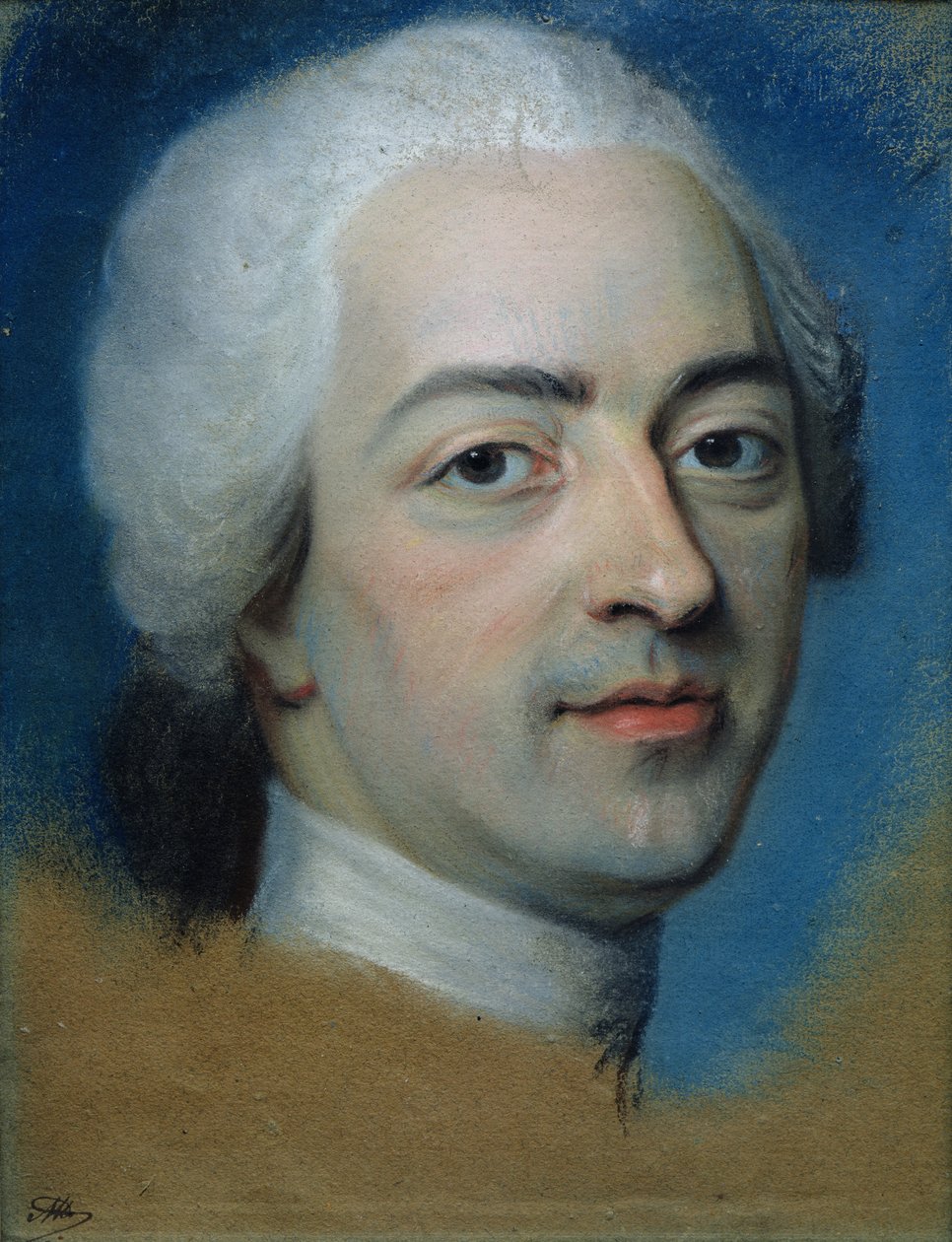 Luigi XV (1710-74) Re di Francia e Navarra, dopo il 1730 da Maurice Quentin de La Tour