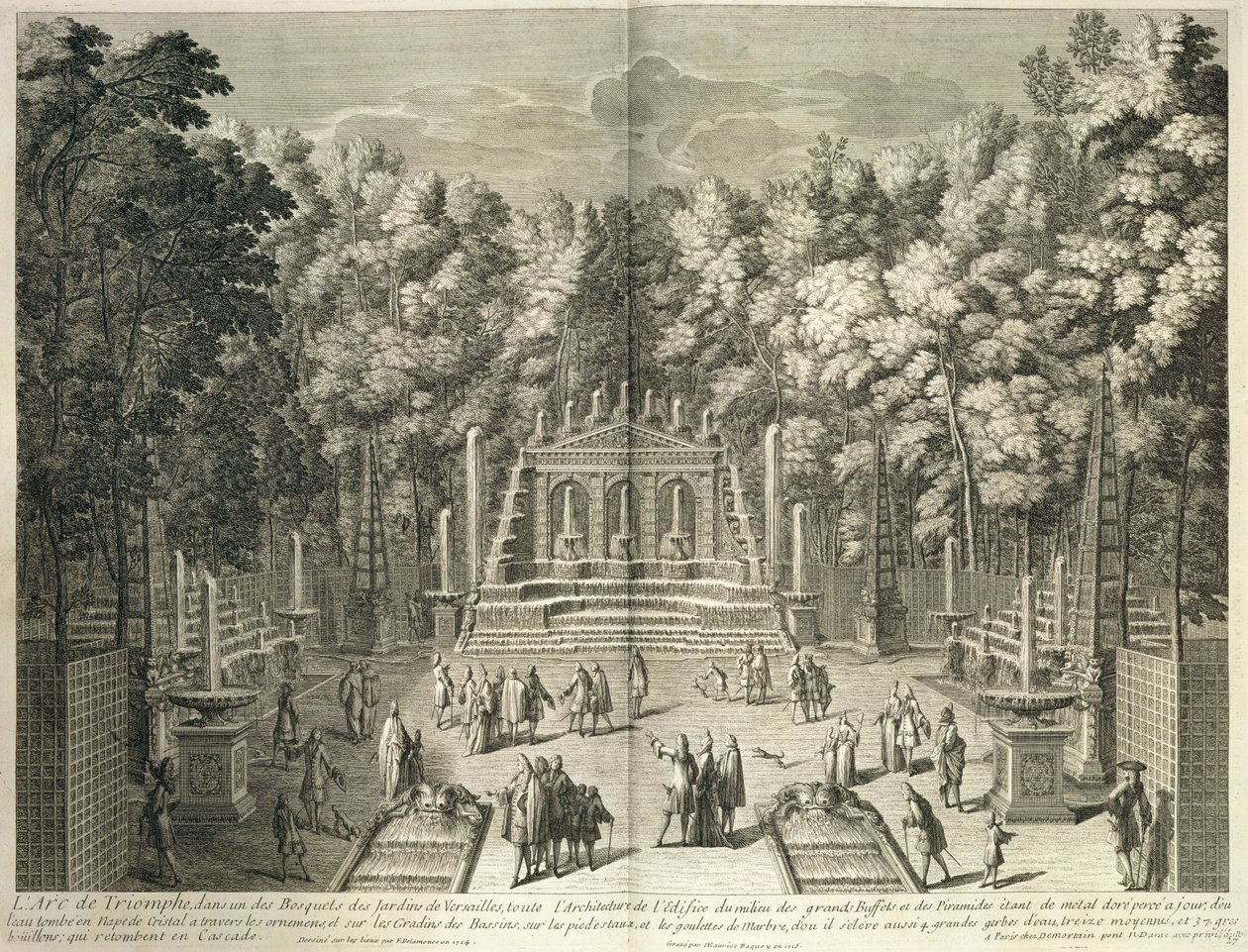 Arco di Trionfo, Versailles da Maurice Baquoy