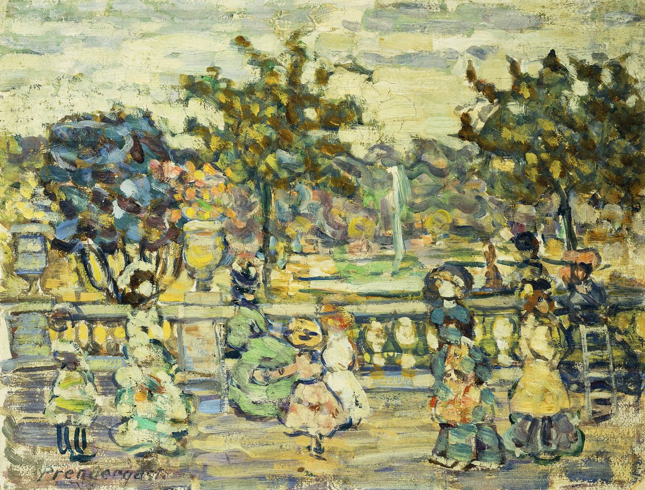 Passeggiata da Maurice Brazil Prendergast