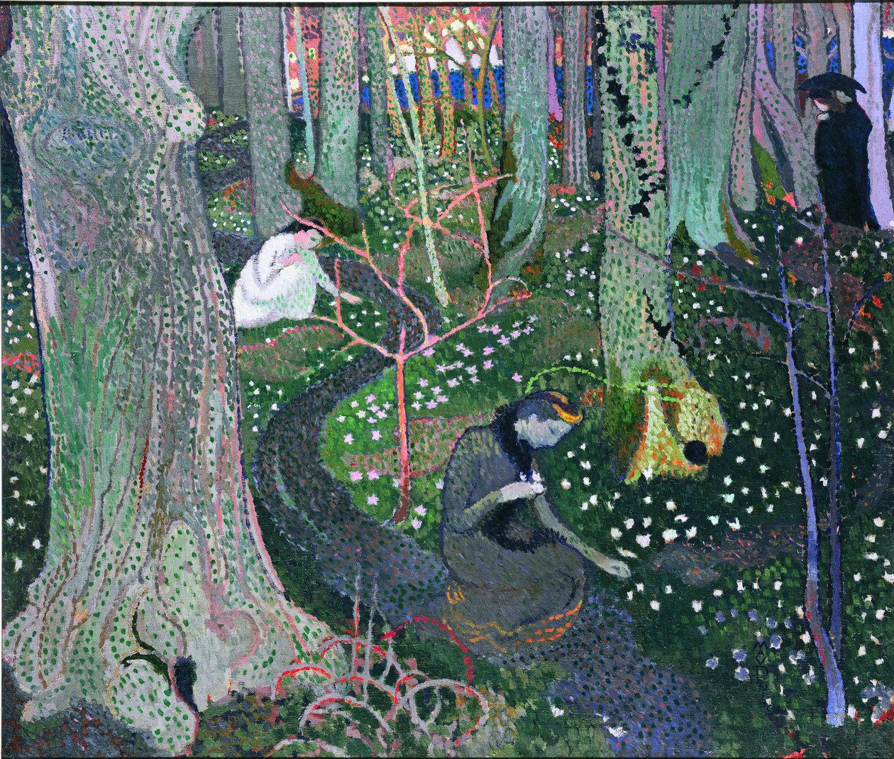 Aprile Le anemoni, 1891 da Maurice Denis
