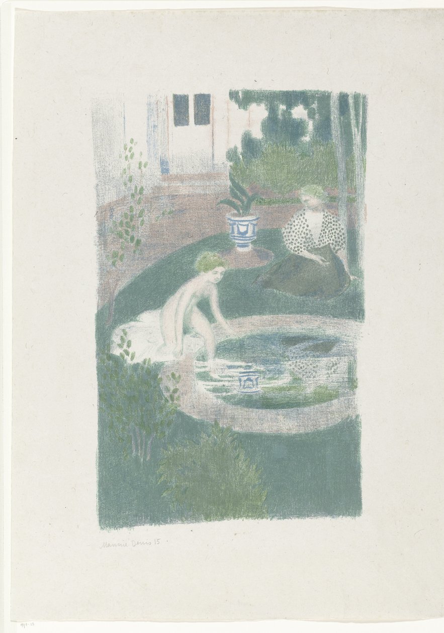 Il riflesso nella fontana da Maurice Denis