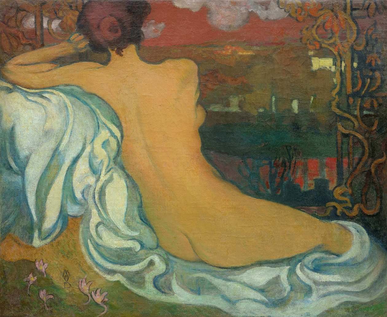 Nudo al crepuscolo, ca 1892 da Maurice Denis