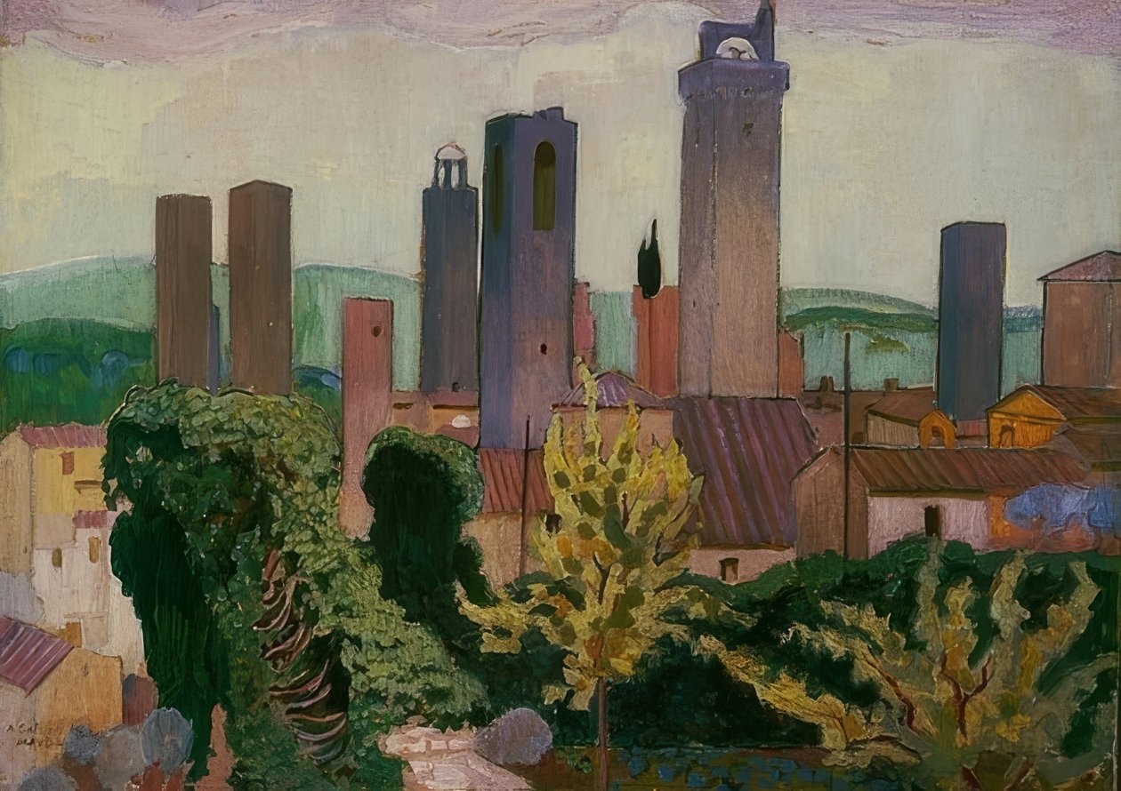 San Gimignano da Maurice Denis
