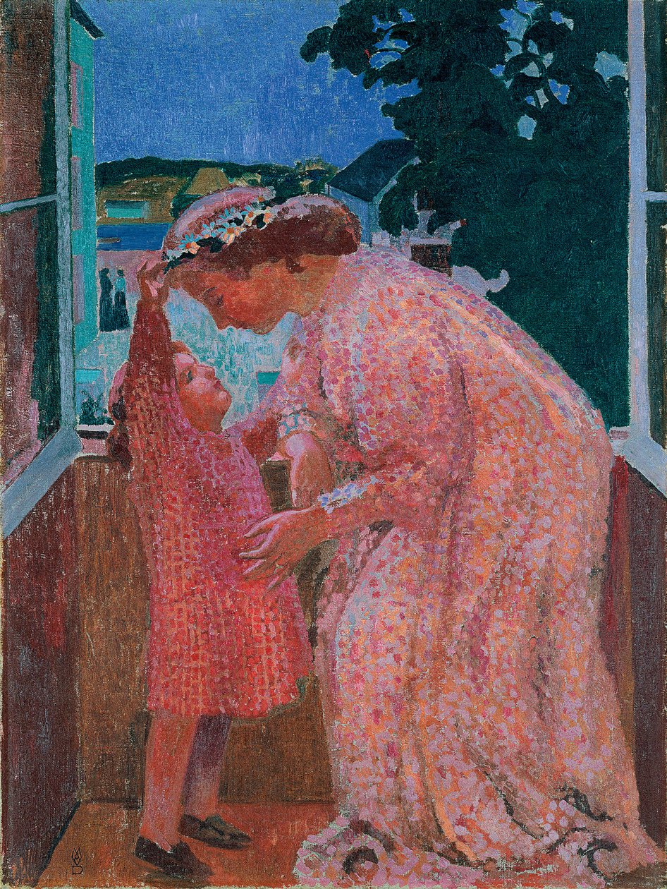 La corona di margherite, c. 1906 da Maurice Denis