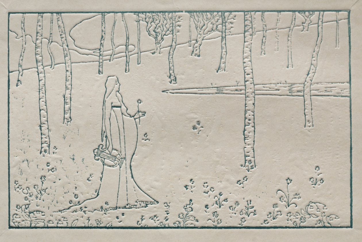 Saffo, 1895 da Maurice Dumont