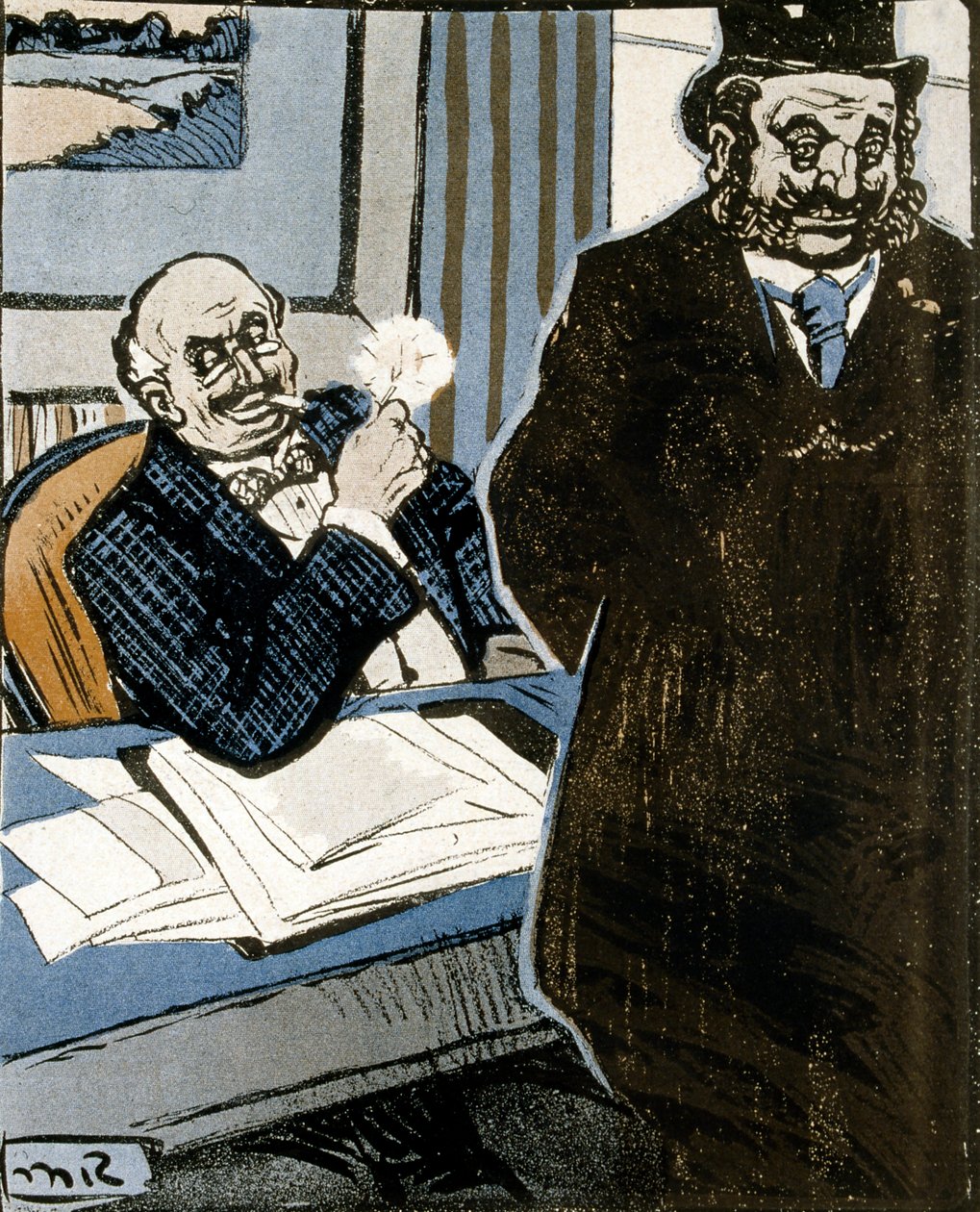 Caricatura in L