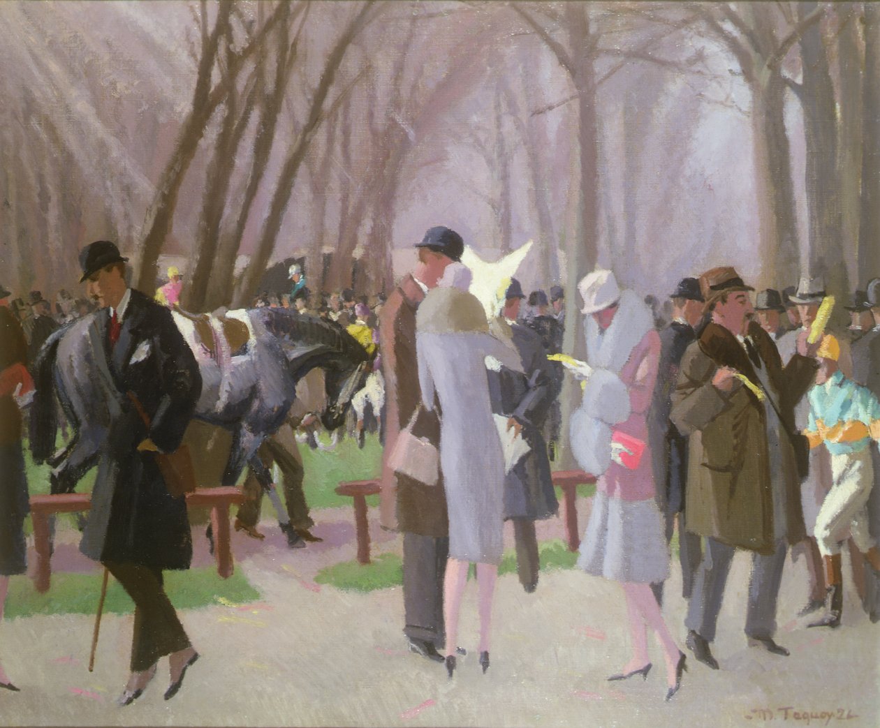 Una Giornata alle Corse da Maurice Taquoy