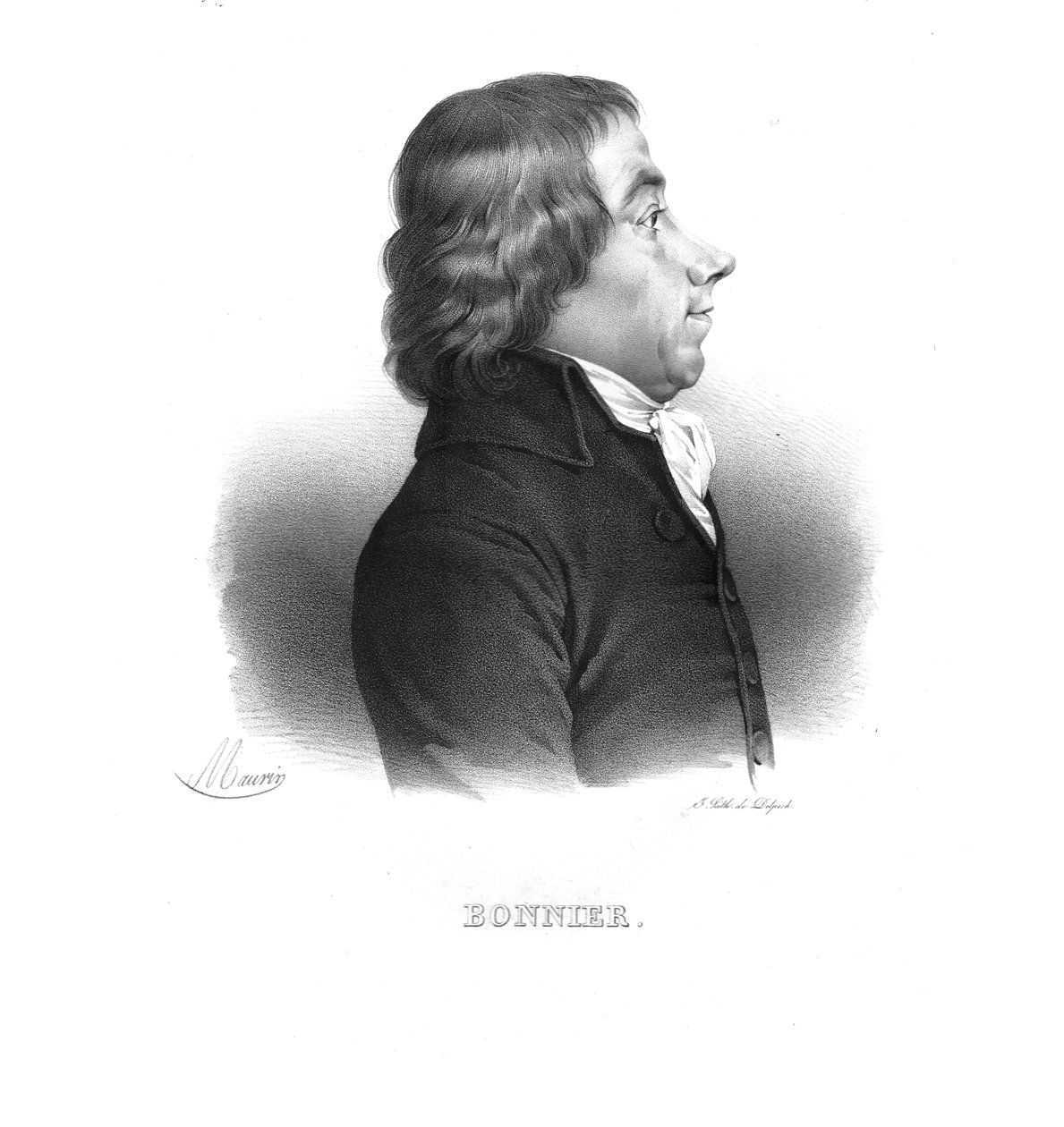 Ange-Élisabeth-Louis-Antoine Bonnier, c1820s da Maurin