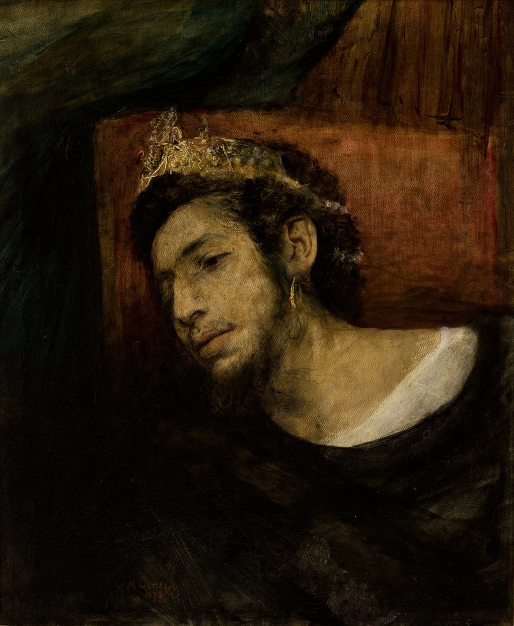 Assuero, 1876 da Maurycy Gottlieb