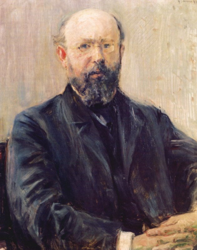 Ritratto del Prof. Dr. Carl Bernstein da Max Liebermann