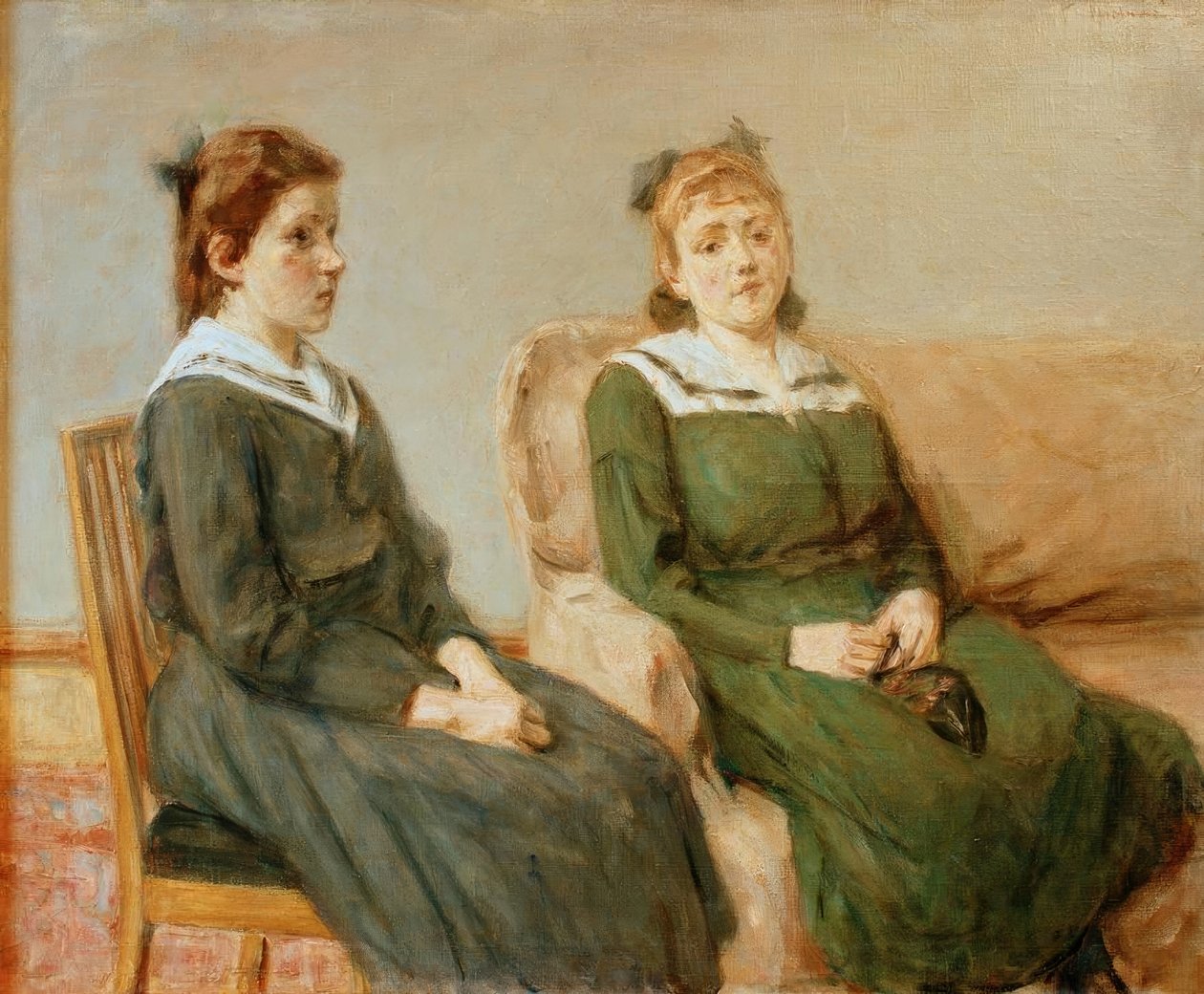 Ritratto delle figlie Leder da Max Liebermann