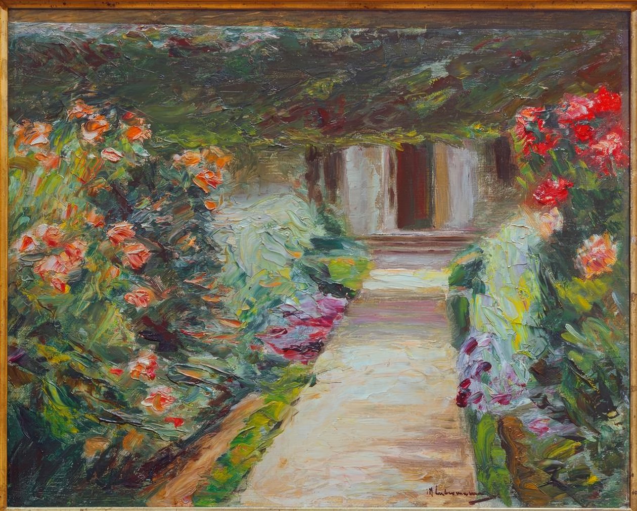 Il giardino delle utilità verso nord-est – Piante perenni da Max Liebermann