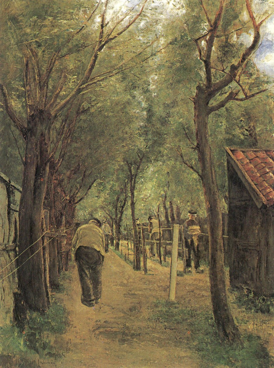 Il cordaio da Max Liebermann