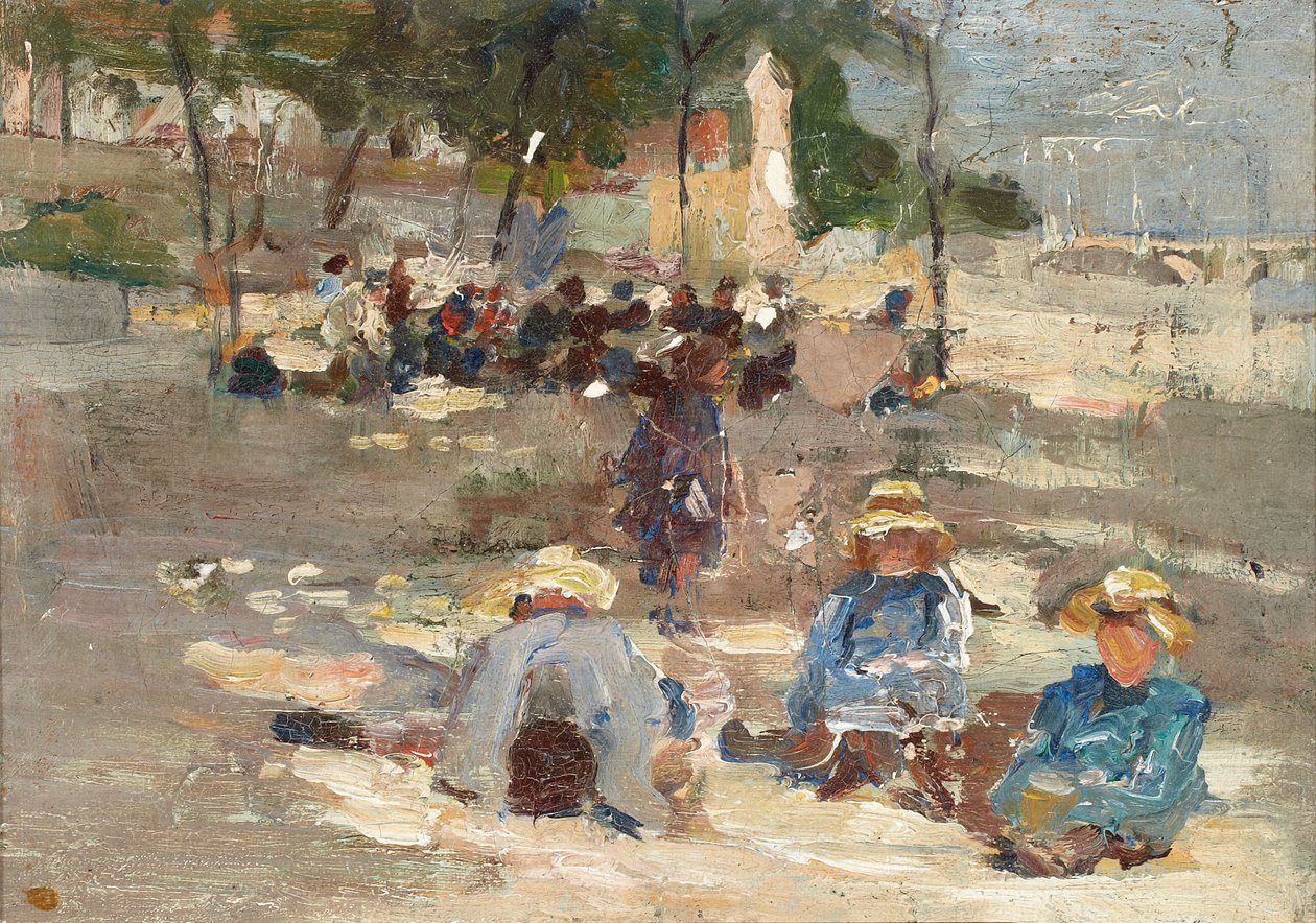 Picnic nel parco da Max Liebermann
