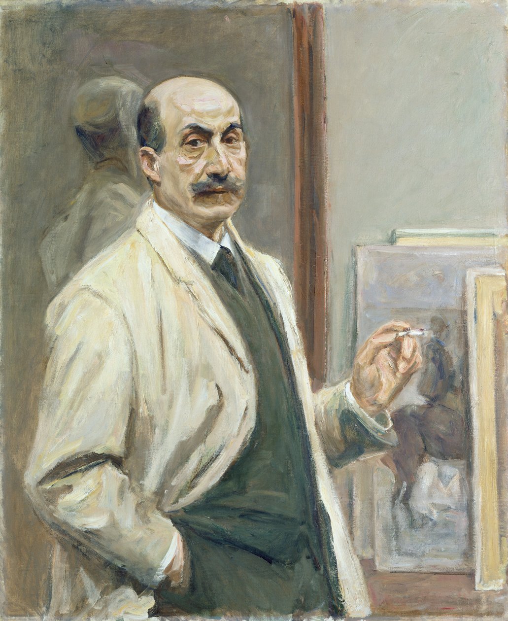 Autoritratto, 1910 da Max Liebermann