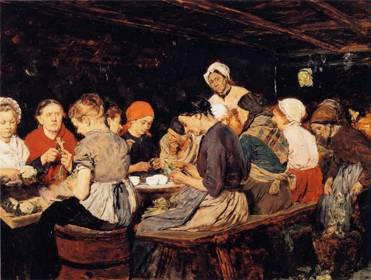 I produttori di conserve da Max Liebermann