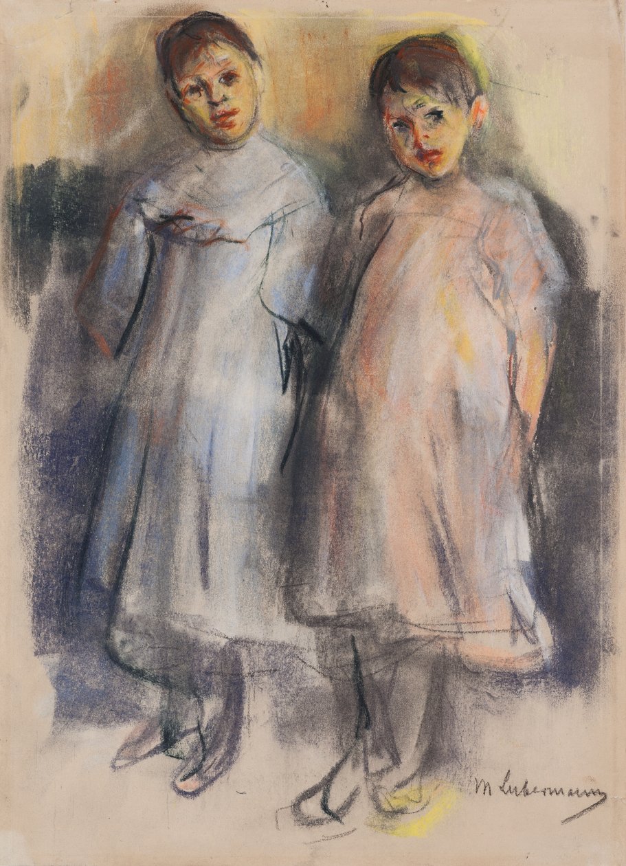 Due bambine, c.1902 da Max Liebermann