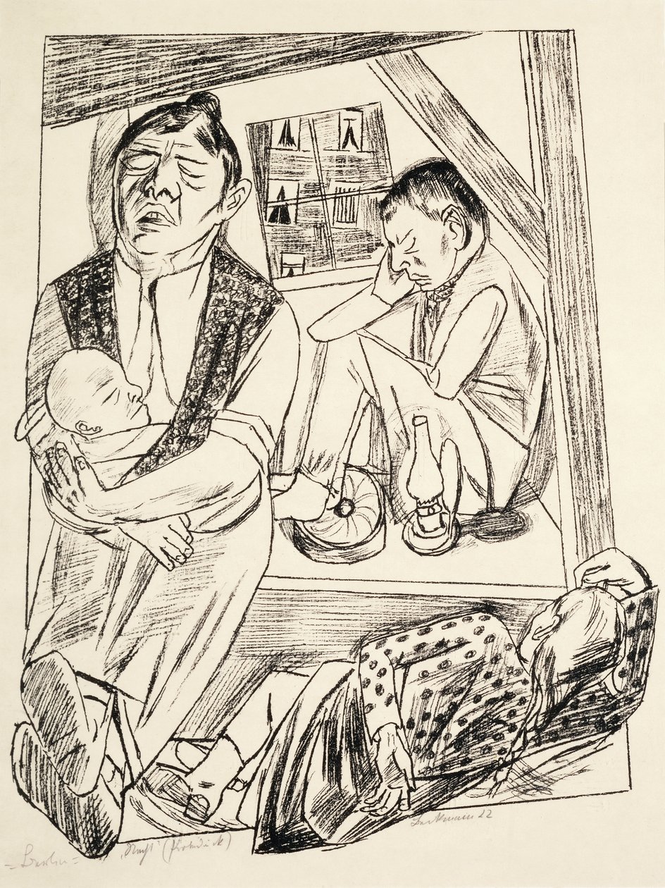 Di notte da Max Beckmann