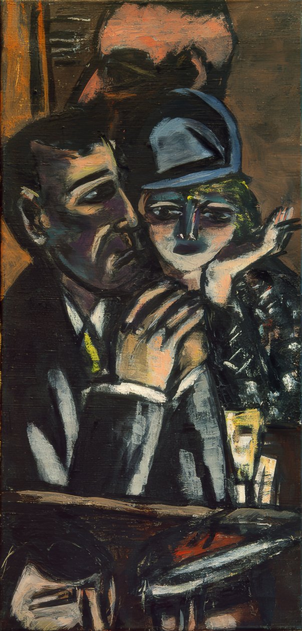 Bar, marrone da Max Beckmann