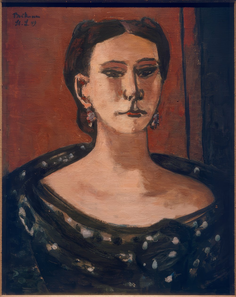 Ritratto di Louise Pulitzer da Max Beckmann