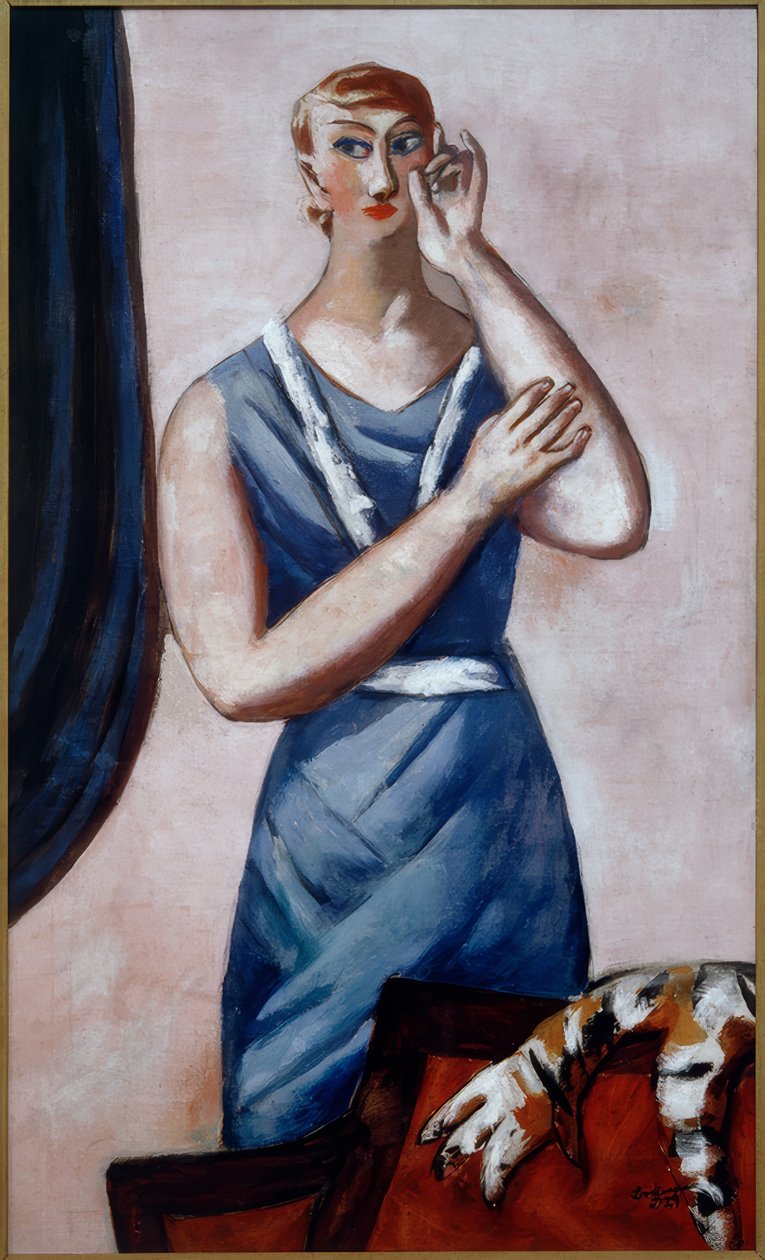 Ritratto di Valentine Tessier da Max Beckmann