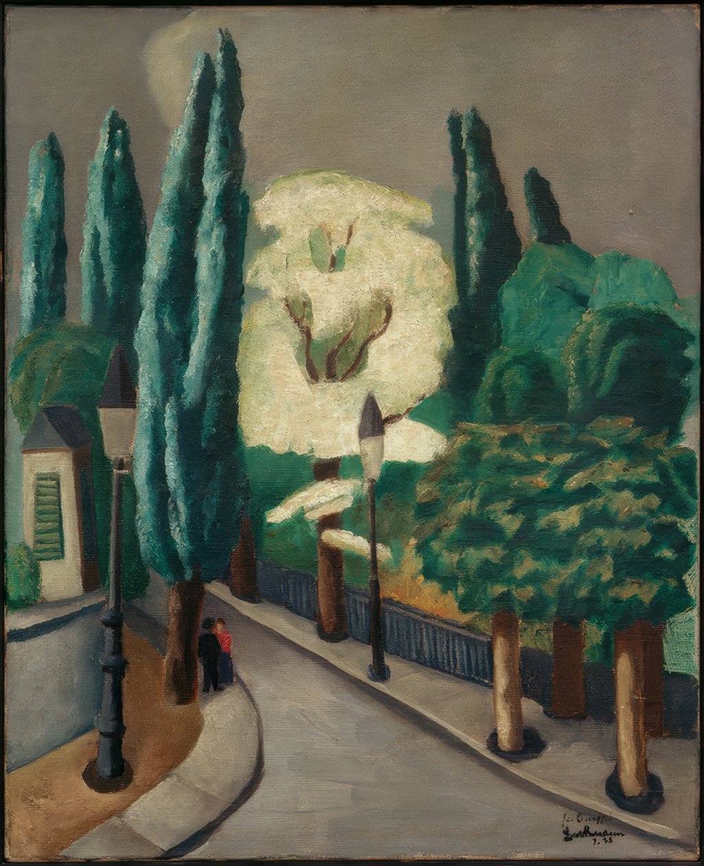 Acacia in fiore da Max Beckmann
