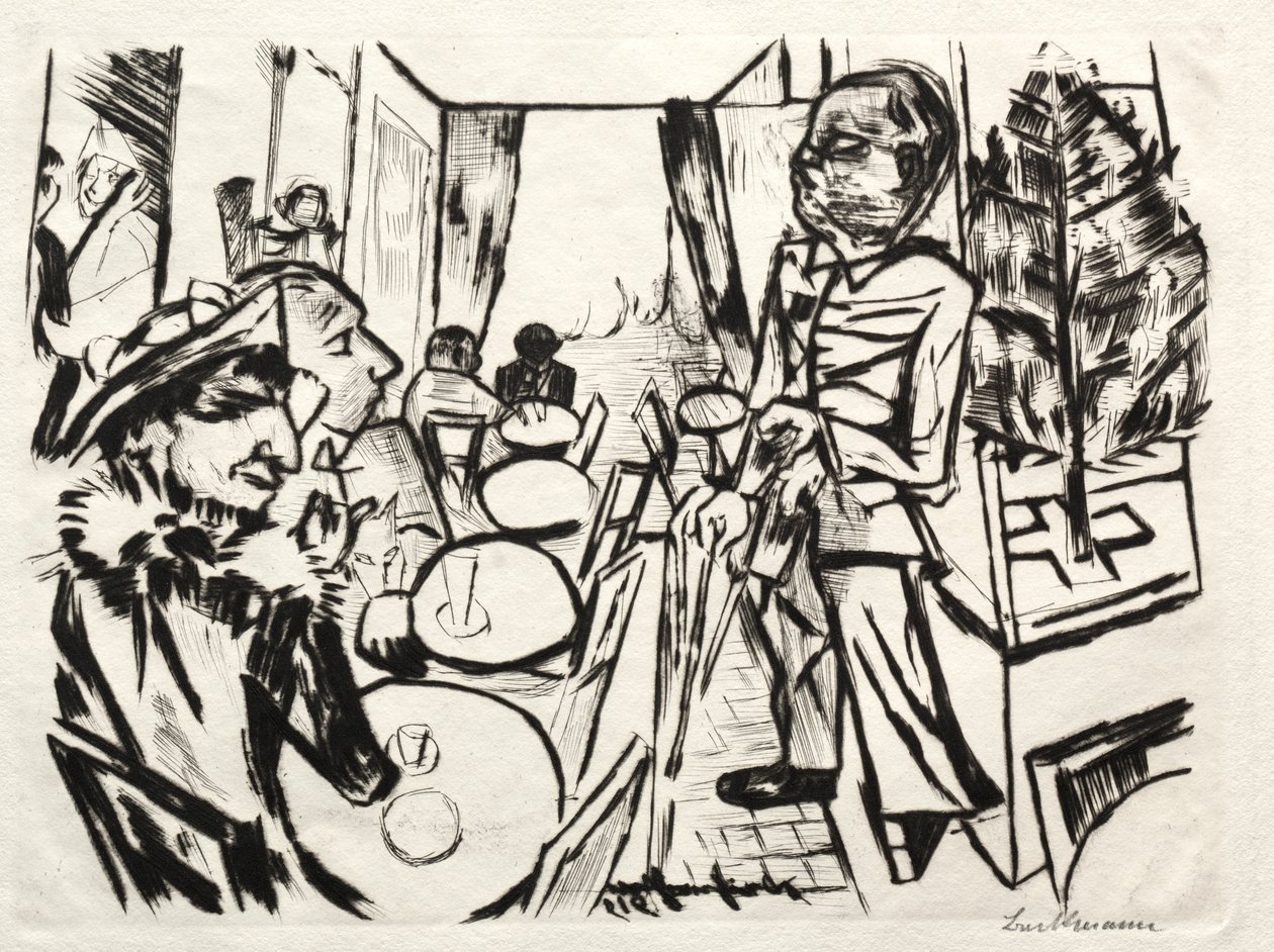 Natale 1919 da Max Beckmann