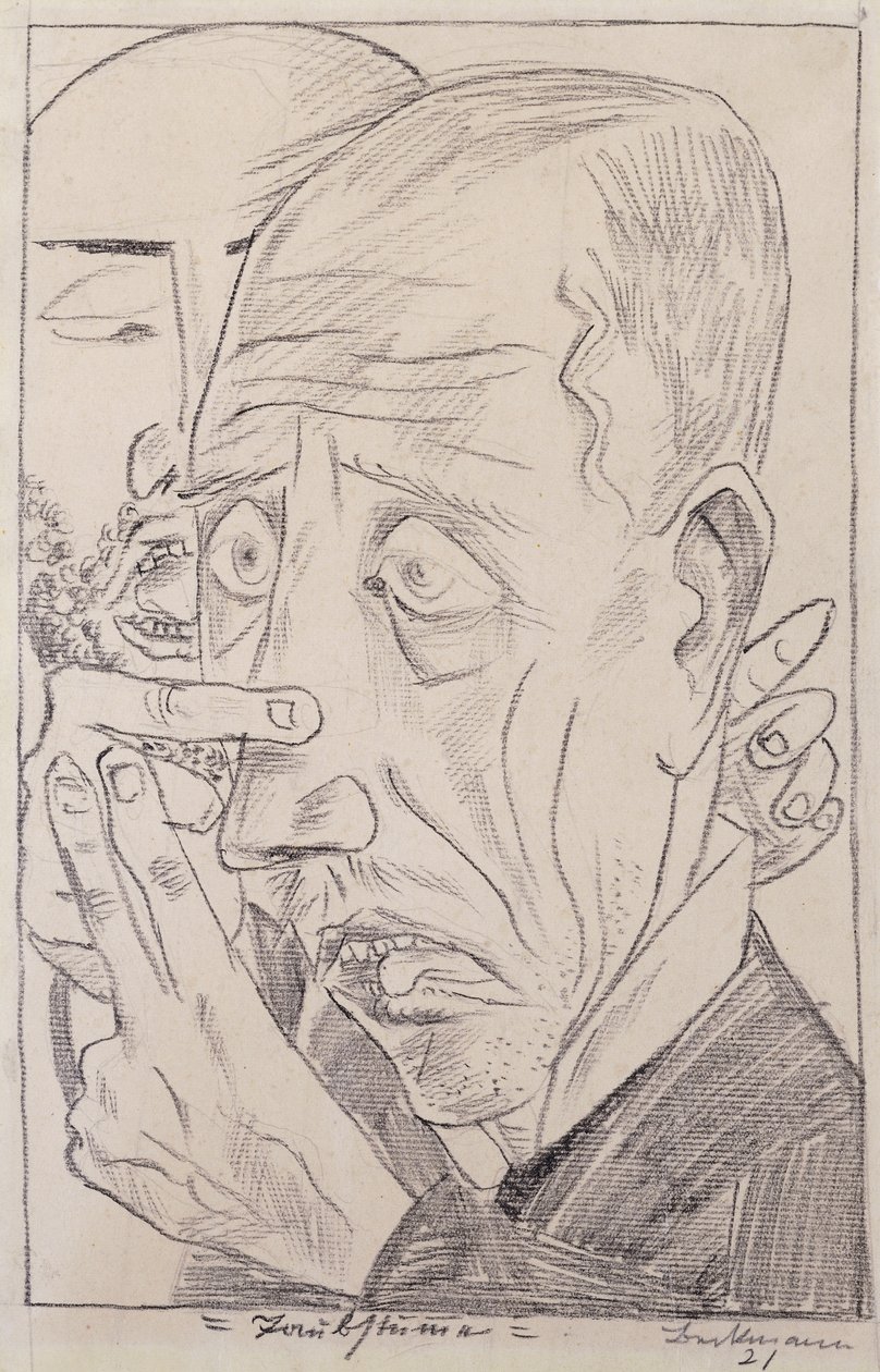 Sordo-muto da Max Beckmann