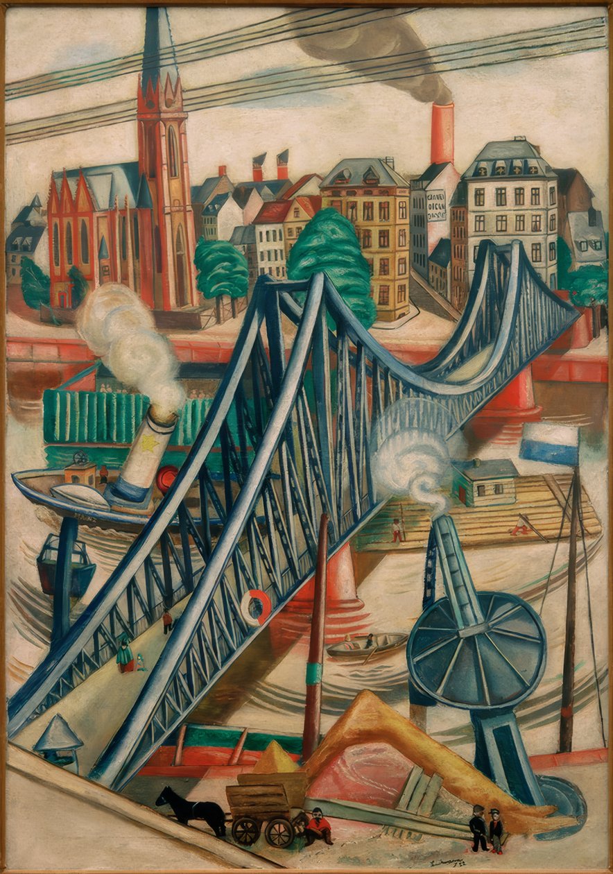 Il ponte di ferro da Max Beckmann