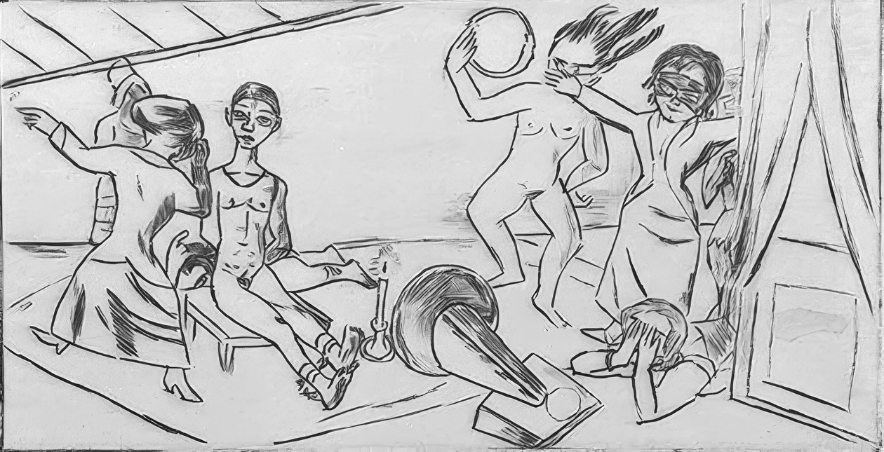 Il sogno II da Max Beckmann
