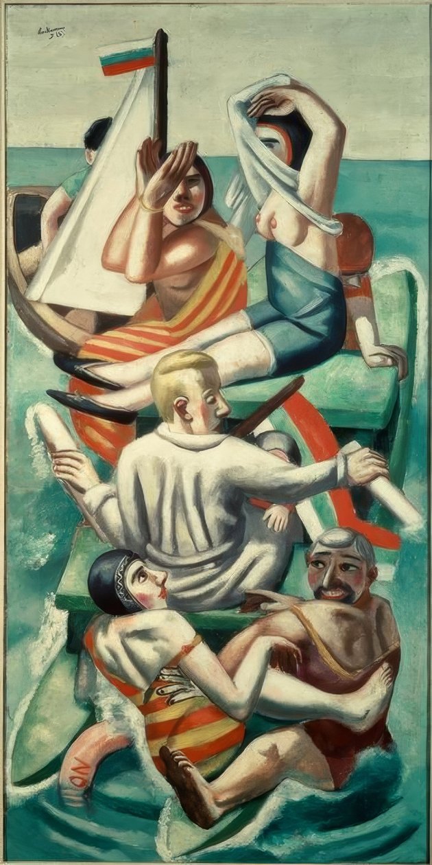 La barca da Max Beckmann