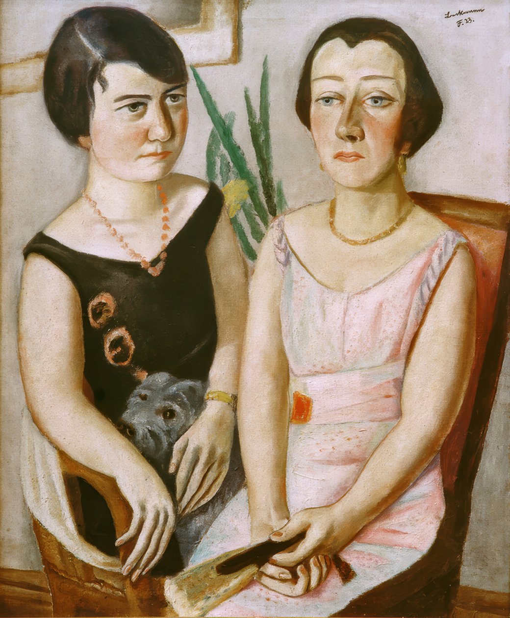 Doppio ritratto da Max Beckmann