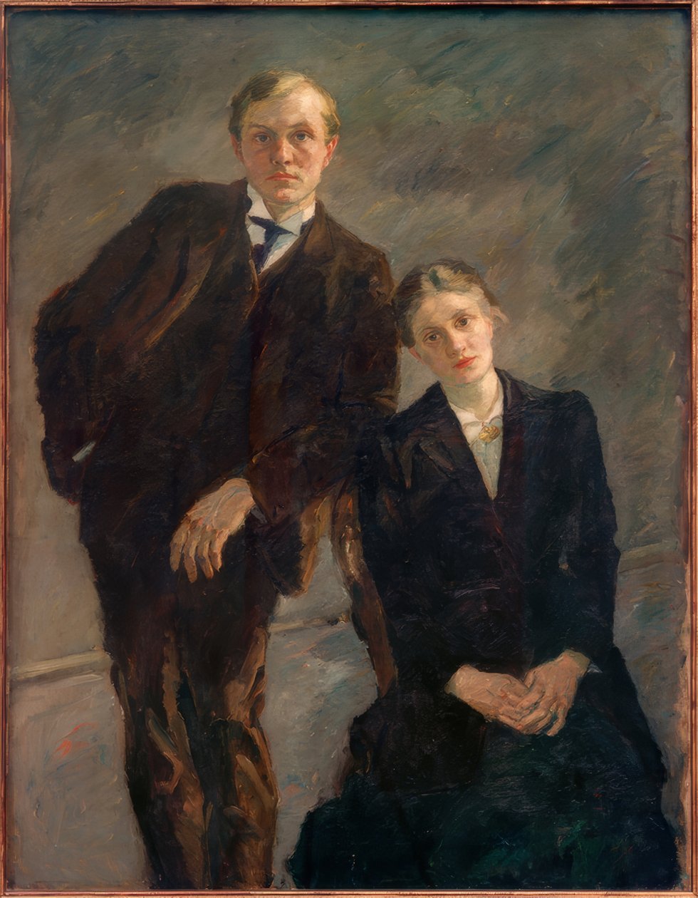 Doppio ritratto di Max Beckmann e Minna Beckmann-Tube da Max Beckmann