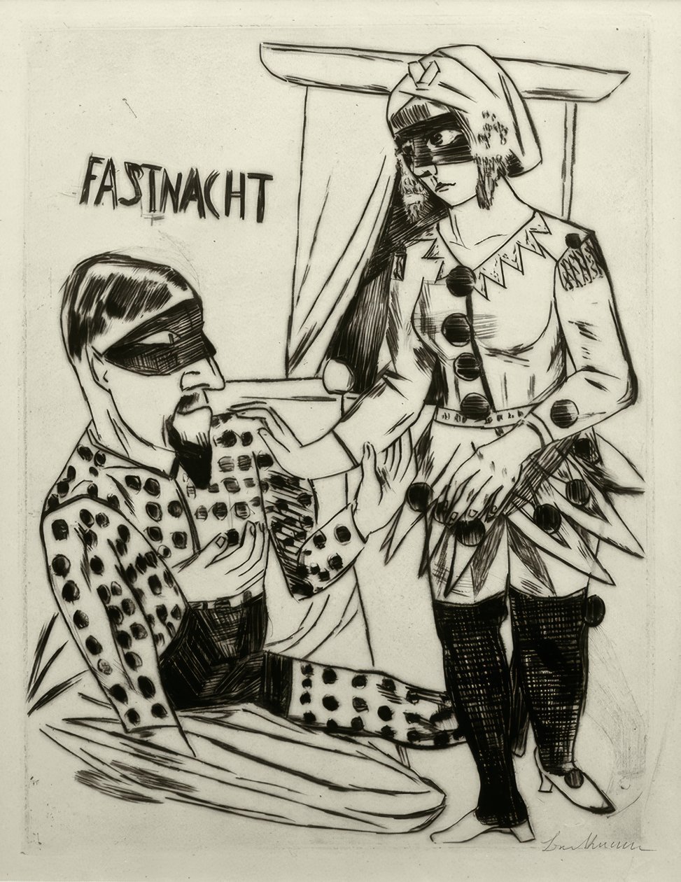 Carnevale da Max Beckmann