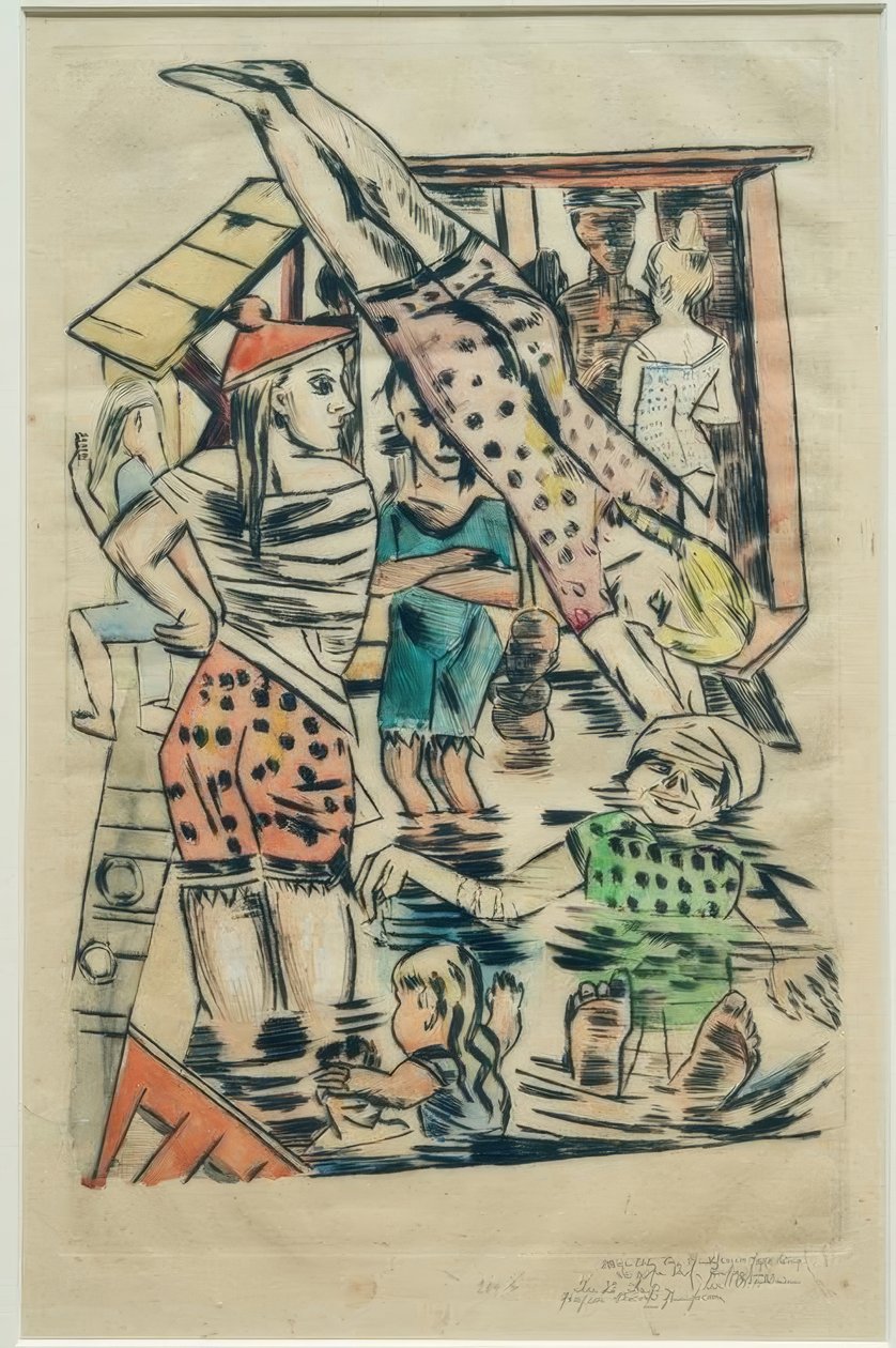 Bagno delle donne da Max Beckmann